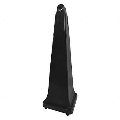 RUBBERMAID COMMERCIAL PRODUCTS FG257088BLA Cigarette Receptacle 1 gal Black
