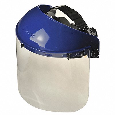 MCR SAFETY 9TZ55 Ratchet Faceshield Assembly Clear