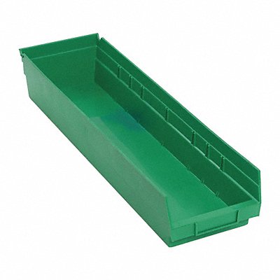 QUANTUM STORAGE SYSTEMS QSB106GN F0622 Shelf Bin Green Polypropylene 4 in