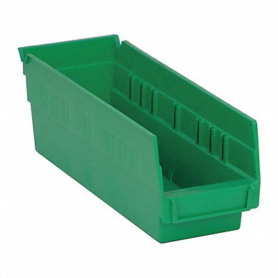QUANTUM STORAGE SYSTEMS QSB101GN F0613 Shelf Bin Green Polypropylene 4 in