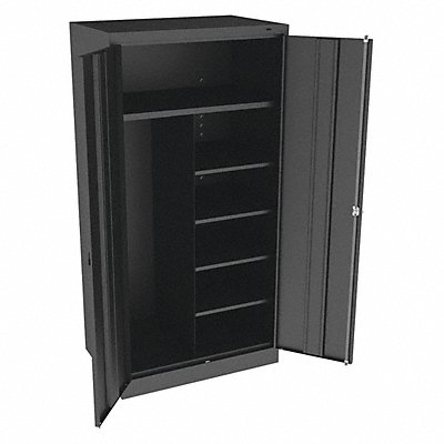 TENNSCO 7220BLACK Storage Cabinet 72 x36 x24 Black 5Shlv