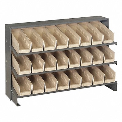 QUANTUM STORAGE SYSTEMS QPRHA101IV E1540 Bench Pick Rack 12x21x36in Ivory