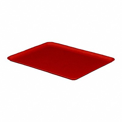 MOLDED FIBERGLASS 9301185280 E9333 Lid Red Fiberglass Reinforced Composite 12 3/8 in