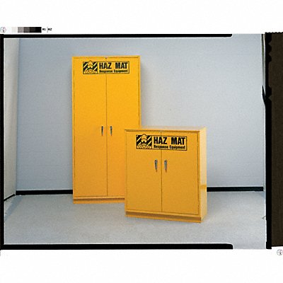EQUIPTO 1705WSPECIALLABL Shelving Cabinet 42 H 36 W Yellow