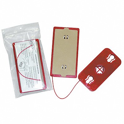 ZIPWALL TPH1 ZipWall Replacement Head/Plate Pack