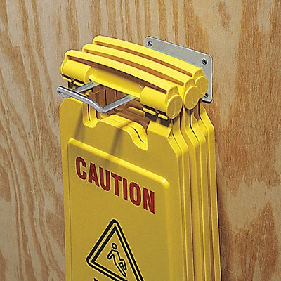 DISPLAY SPECIALISTS CORPORATION 1761 Sign Storage Holder Silver Steel 3 in H