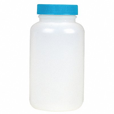 GRAINGER 353008 Bottle 120 mm H White 65 mm Dia PK24