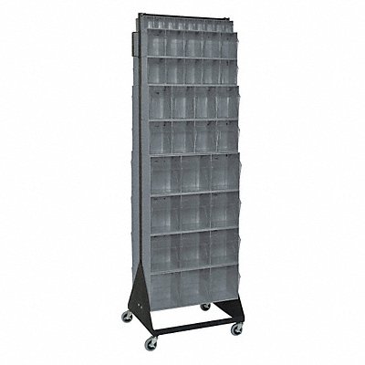 QUANTUM STORAGE SYSTEMS QFS27072QFS400GY Mbl Dbl Sd Tp-Ot Bin Rack PwdrCtd 75 in