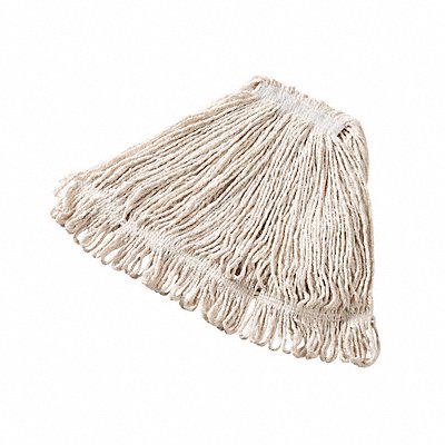 RUBBERMAID COMMERCIAL PRODUCTS FGD21206WH00 Wet Mop White Cotton/Synthetic