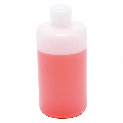 LAB SAFETY SUPPLY 9W698 Bottle 165 mm H Clear 75 mm Dia PK12