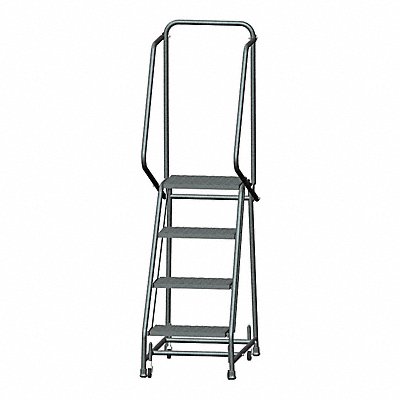 BALLYMORE H418XSU Rolling Ladder Steel 38 In.H