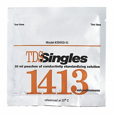 OAKTON 3565311 Cal Solution EC 1413 uS/cm 20 ml PK20