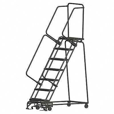 BALLYMORE WA073214P Lockstep Rolling Ladder Steel 70 In.H