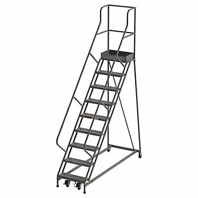EGA CAZ059 Rollng Ladder Unassembled Handrail Platform 90 in H
