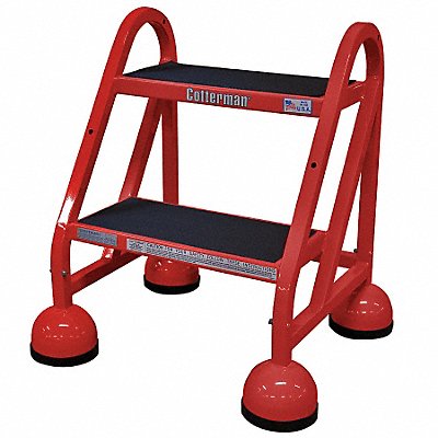 COTTERMAN ST200A2C6P5 F2125 Rolling Ladder Welded Platform 18In H