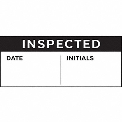 STRANCO INC TC10943 Inspection Label English Quality PK350