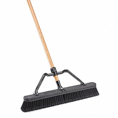 LIBMAN 1294G Broom w/Handle and Brace 24 Block
