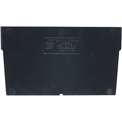 QUANTUM STORAGE SYSTEMS DSB107108114 Divider 7 1/8 in Black PK50