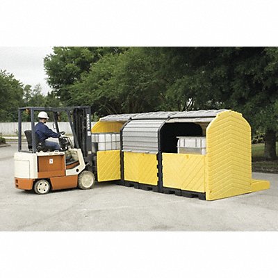 ULTRATECH 1166 Spill Pallet 3 IBC Outdoor