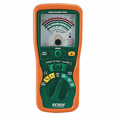 EXTECH 380320 Megohmmeter 250/500/1000V DC Analog