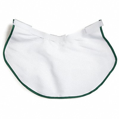 GRAINGER CFHNE21 Neck Shade Cotton White/Forest Green
