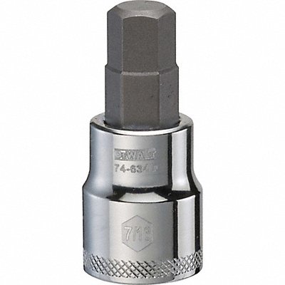 DEWALT DWMT74634OSP Drive Hex Bit Socket 3/8in 7/16in SAE