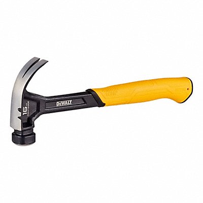 DEWALT DWHT51002 Nailing Hammer Steel Curved Claw 16 oz