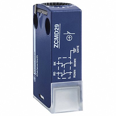 TELEMECANIQUE SENSORS ZCMD21M12 Mini Limit Switch Body NonPlugIn Metal SPDT
