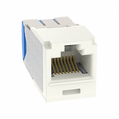 PANDUIT CJ6X88TGIW Jack Module 18.29 mm H Off-White