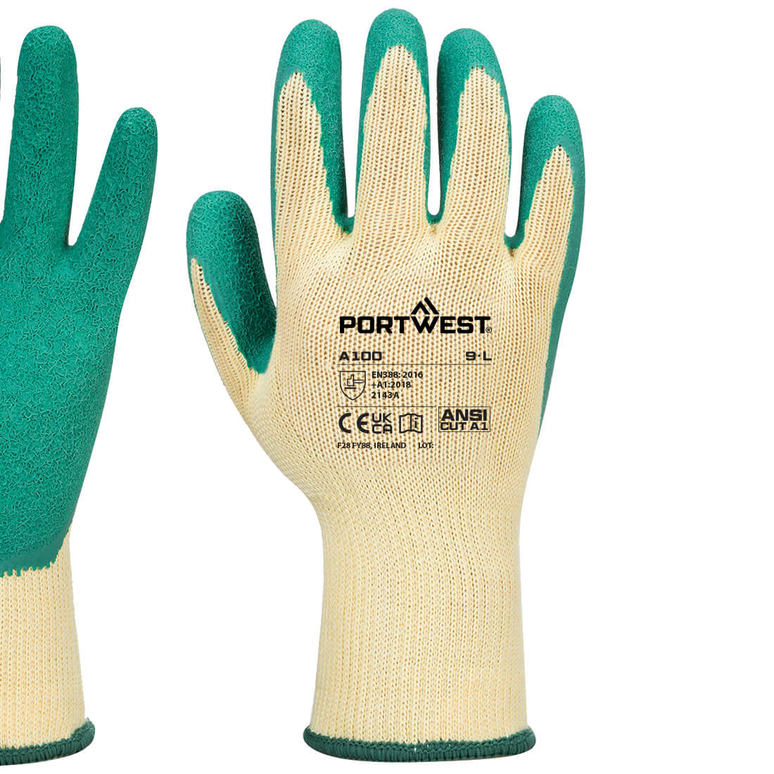 Portwest A100 Grip Glove - Latex