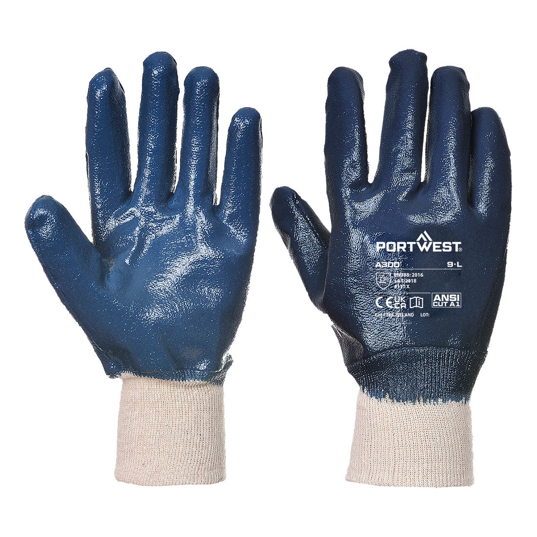 Portwest A300 Nitrile Knitwrist