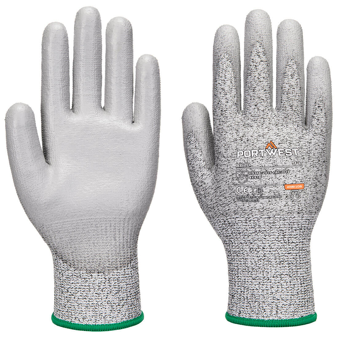 Portwest A620 LR CUT PU Palm Glove