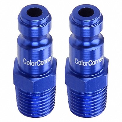 LEGACY A72440C2pk Quick Connect Plug 1/4 in 300 psi