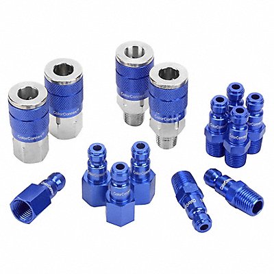 LEGACY A72458C Coupler Plug Kit 1/4 in 1/4 -18 300 psi