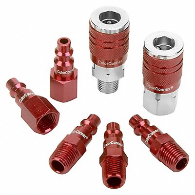 LEGACY A73457D Coupler Plug Kit 1/4 in 1/4 -18 300 psi