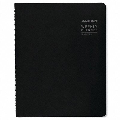 AT-A-GLANCE 70950X05 Planner 8-1/4 x 10-7/8 Black
