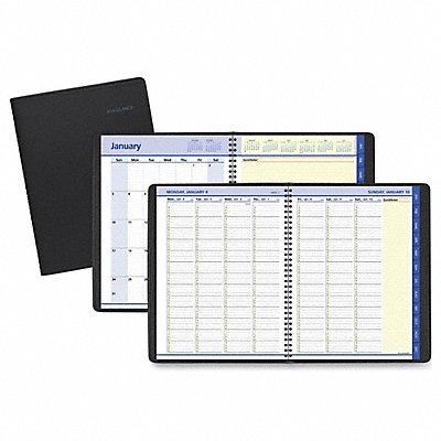 AT-A-GLANCE AAG7695005 Planner Monthly 8-1/4 x 10-7/8in Black