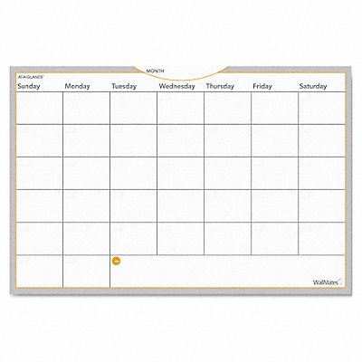 AT-A-GLANCE AW602028 Dry Erase Weekly Calendar 36 x24 White