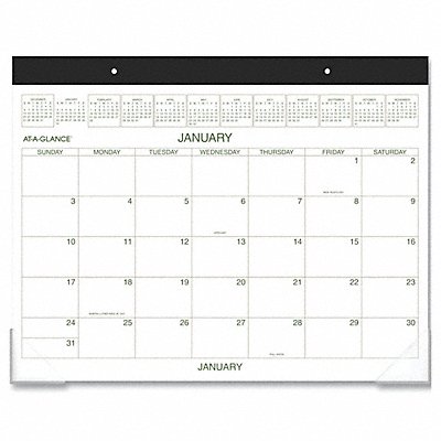 AT-A-GLANCE AAGGG250000 Desk/Wall Calendar Monthly 22 x 17 In