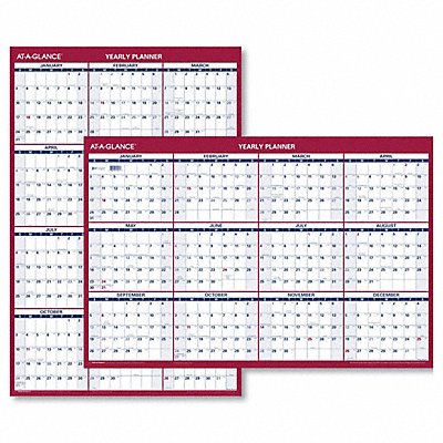 AT-A-GLANCE AAGPM32628 Wall Calendar Yearly 32 x 48 In