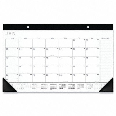 AT-A-GLANCE SK14X00 Desk Pad Calendar 17-3/4 x 10-7/8