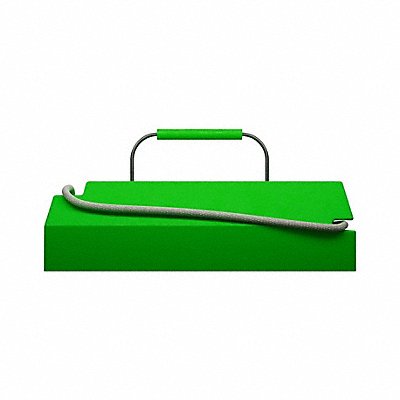 CHECKERS AC6820LRCHFLG Aviation Chock Green 5 3/4 H