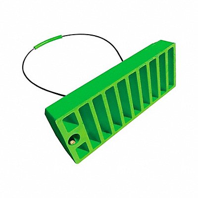 CHECKERS AC6820QLRECHFLG Aviation Chock Green 6 1/2 H