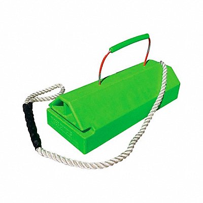 CHECKERS AC6820QRRPCHFLG Commercial Aviation Chock Green 6 H