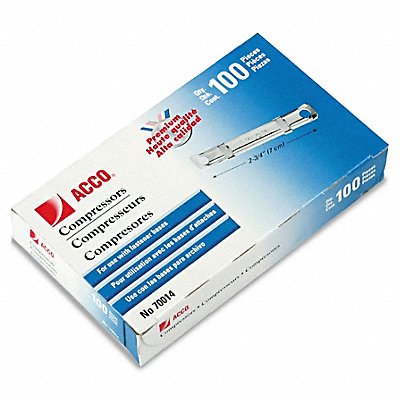 ACCO A7070014H Compressors File Fastener Prong PK100