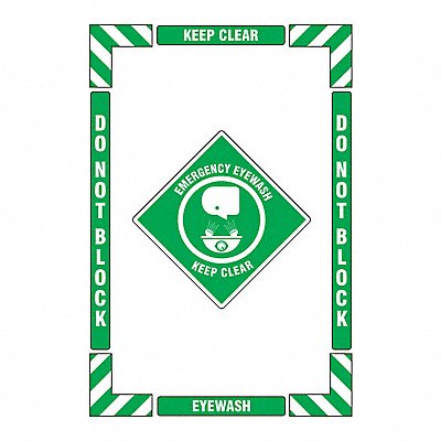 SLIP-GARD PSR104 Floor Sign Vertical Rectangle English