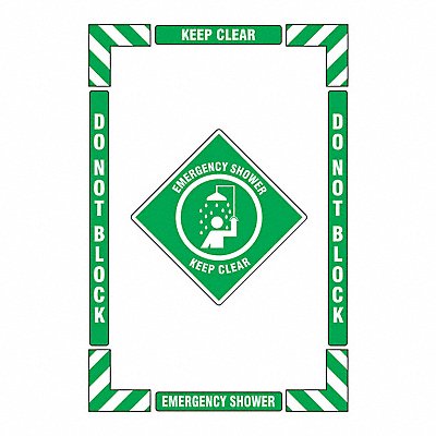 SLIP-GARD PSR105 Floor Sign Vertical Rectangle English
