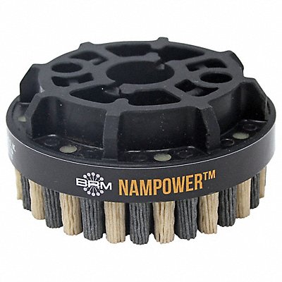 NAMPOWER BRUSH ADD1001880 Abrasive Nylon Brush 100mm D 80 Grit