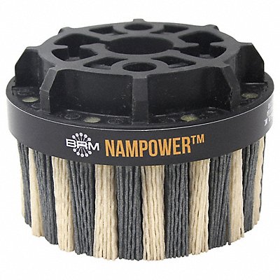 NAMPOWER BRUSH ADD10038180 Abrasive Nylon Brush 100mm D 180 Grit