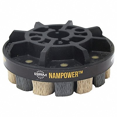 NAMPOWER BRUSH ADD12518320 Abrasive Nylon Brush 125mm D 320 Grit